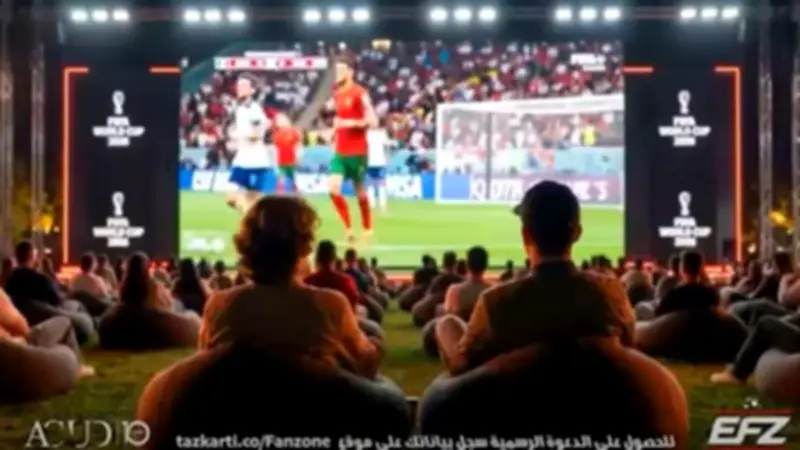 أجواء مونديالية استثنائية في استاد المونديال بالعاصمة الجديدة