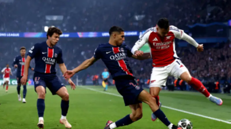 الذكاء الاصطناعي يتوقع بطل دوري أبطال أوروبا: باريس سان جيرمان ضد آرسنال