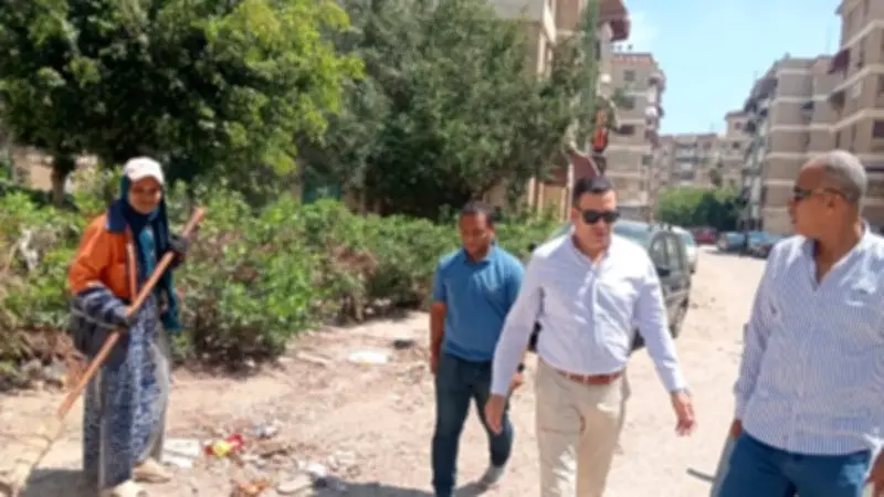 تدخل فوري لنائب محافظ بورسعيد لرفع تجمعات المياه بالضواحي