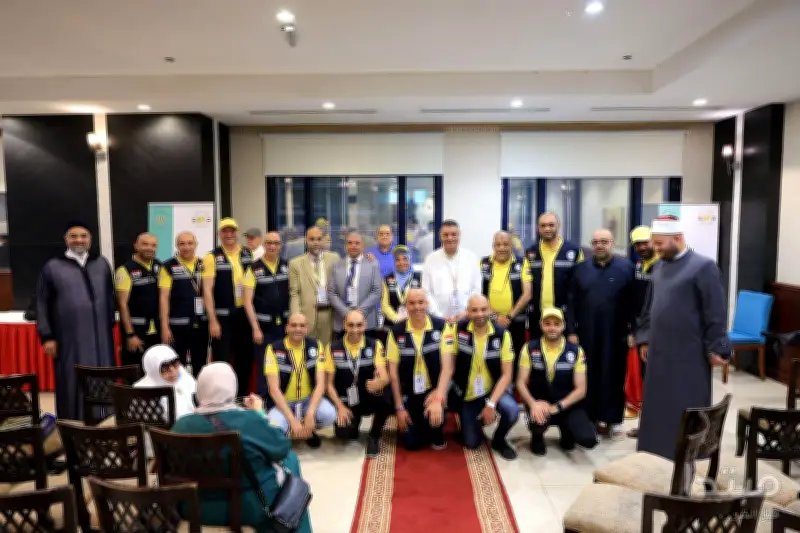 بعثة حج الجمعيات الأهلية تحتفل بنجاح الموسم وتكرم فرق العمل