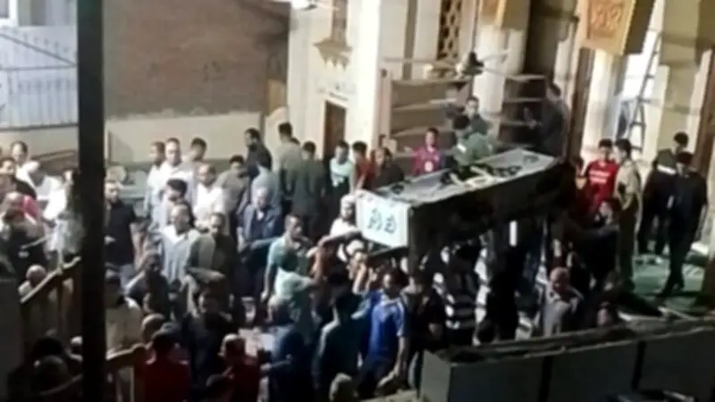 جنازة مهيبة للطالب يوسف ضحية حمام السباحة في المنوفية