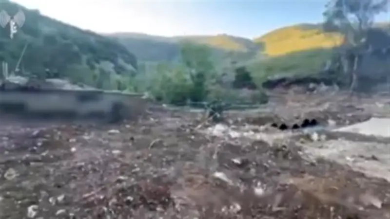 جيش الاحتلال الإسرائيلي ينشر صور عبور نهر الليطاني جنوب لبنان