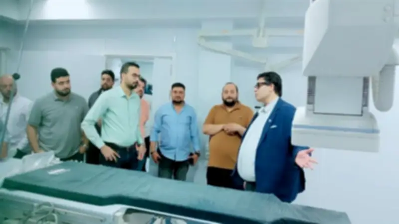 تجهيز وحدة السكتة الدماغية بمستشفى مطروح العام استعداداً لاعتمادها