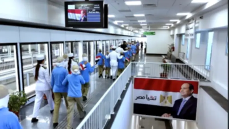 شباب جيل جديد يكتشفون إنجازات الجمهورية الجديدة في جولة ميدانية