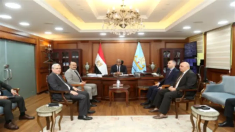 محافظ كفرالشيخ يبحث دعم صناعة ألواح MDF من قش الأرز
