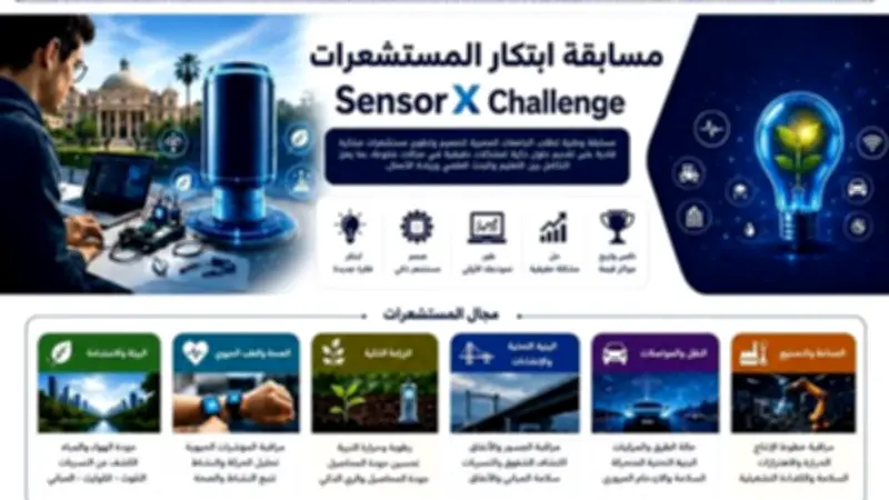 إطلاق مسابقة "Sensor X Challenge" لطلاب الجامعات المصرية لابتكار المستشعرات