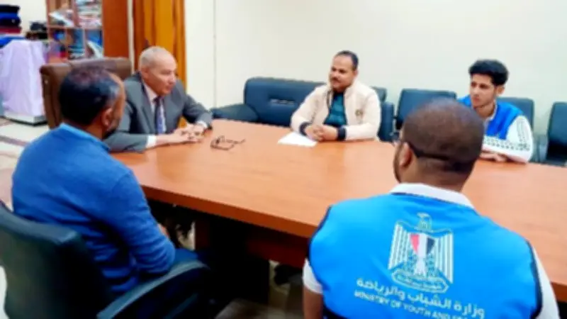 وكيل شباب كفر الشيخ يناقش دعم اتحاد YLY وتأهيل القيادات الشبابية