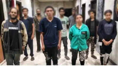 ضبط 10 متهمين لاستغلال 13 طفلاً في التسول بالقاهرة