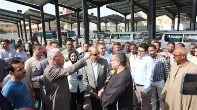 10 معلومات مهمة عن مجمع مواقف سمالوط الجديد بالمنيا بعد افتتاحه