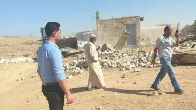 محافظة أسوان تسترد 12 قطعة أرض أملاك دولة في إدفو