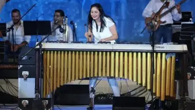 حفل ماريمبا نسمة عبد العزيز على المسرح المكشوف بالأوبرا الخميس 14 مايو