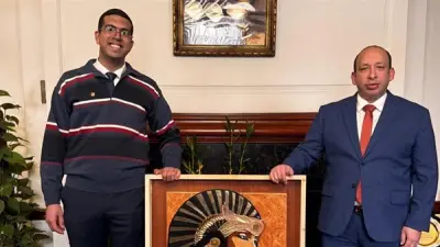 طبيب بقصر العيني يحصد المركز الأول في مهرجان إبداع 14 للفنون التشكيلية