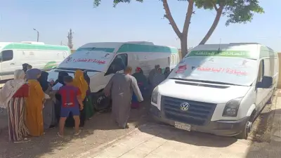 تقديم 1425 خدمة طبية مجانية لأهالي قرية دلقام بسمالوط ضمن حياة كريمة