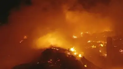 إصابة 16 شخصًا في حريق وانفجار بحوض بناء سفن بنيويورك