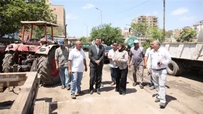 نائب محافظ الدقهلية يتفقد مشروعات خطة استثمارية بـ18 مليون جنيه في نبروه