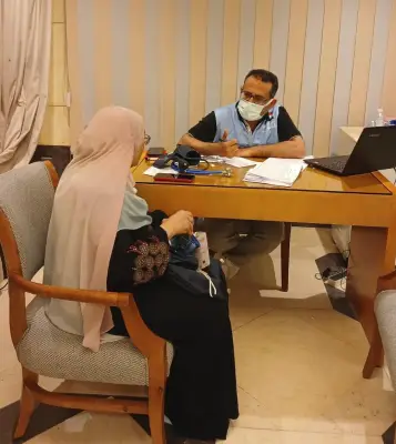 18 ألف خدمة طبية عبر عيادات بعثة الحج المصري في الأراضي المقدسة
