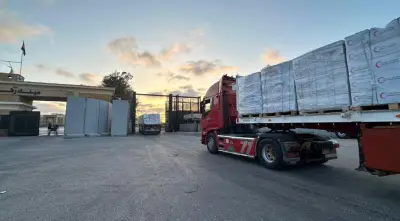 الهلال الأحمر المصري يطلق قافلة زاد العزة 188 لدعم الأشقاء الفلسطينيين