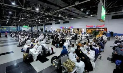 الداخلية تبدأ مغادرة أول فوج من حجاج القرعة 2026 من مطار القاهرة