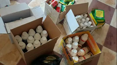 ضبط 205 عبوات مبيدات زراعية وأسمدة غير مسجلة بالغربية