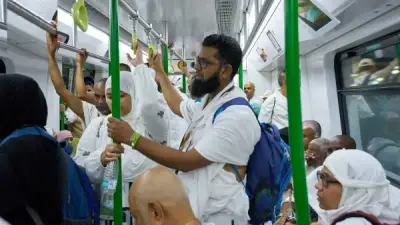 تفويج 290 ألف حاج بقطار المشاعر من عرفات إلى مزدلفة