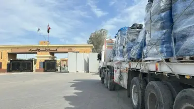 مساعدات إماراتية جديدة تصل غزة ضمن الفارس الشهم 3