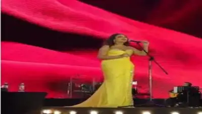 3 لقطات من حفل أنغام في الأرينا.. خفة ظلها وضحكها يسيطران على الأجواء
