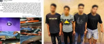 اعترافات متبادلة في اتهام 3 أشخاص بالاعتداء على سائق بالقلوبية