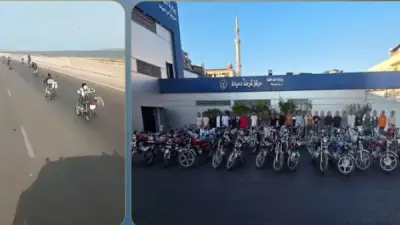 القبض على 31 شابا لتسببهم في فوضى بموكب دراجات نارية في دمياط