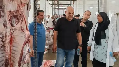 ذبح 3732 أضحية بمجازر القليوبية خلال عيد الأضحى المبارك