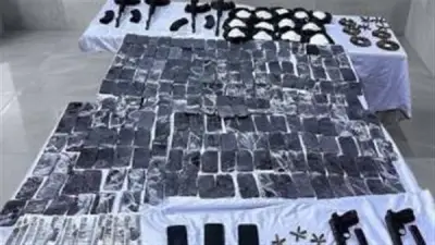 مصرع 4 عناصر إجرامية وضبط مخدرات وأسلحة بـ150 مليون جنيه في أسيوط