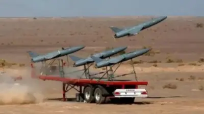 إيران تطلق 4 مسيّرات باتجاه سفينة أمريكية وأخرى تجارية بالخليج