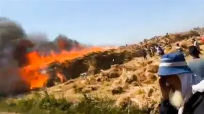 إخماد حريق بشونة كتان في زفتي وتلف 5 أفدنة دون إصابات