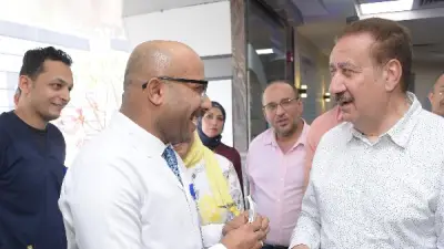 محافظ بورسعيد يصرف 50 ألف جنيه مكافأة للأطباء والتمريض بمستشفى التضامن