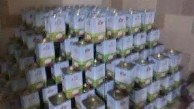 ضبط مخزن غير مرخص بـ51 طن مواد غذائية منتهية الصلاحية في السلام