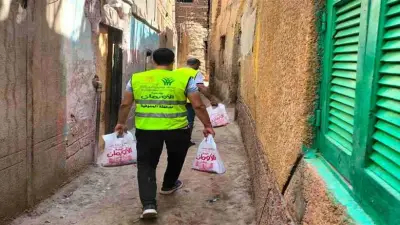 توزيع 520 كيلو لحوم مجانا على 260 أسرة من الأولى بالرعاية بالمنوفية
