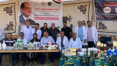 جامعة المنصورة الأهلية تطلق أول قافلة بيطرية مجانية بقرية الحفير 57 بالدقهلية