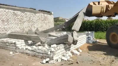 إزالة 599 حالة تعد على أملاك الدولة في البحيرة خلال الموجة الـ29