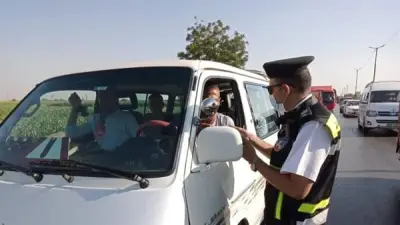 ضبط 6 ملايين جنيه عملات أجنبية و100 ألف مخالفة مرورية و2 طن دقيق مدعم