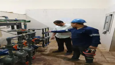 66 فريق مناوبة يتفقدون 300 محطة مياه شرب وصرف صحي بسوهاج أسبوعياً