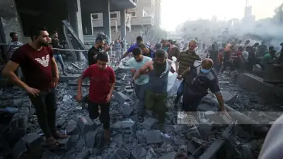 7 شهداء و50 مصابا في غارات إسرائيلية على غزة واغتيال قائد عسكري لحماس