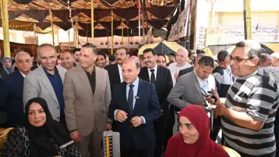 محافظ الغربية يتفقد أكبر قافلة طبية مجانية بمدينة سمنود ويعلن الكشف على 700 مواطن