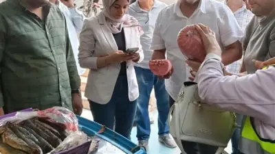 ضبط 800 كيلو لحوم ورنجة غير صالحة في حملة تموينية بالقليوبية