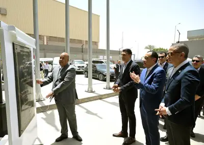 مدبولي يفتتح مصنع جالفا للصناعات الهندسية بأكتوبر بطاقة 8000 طن شهريا