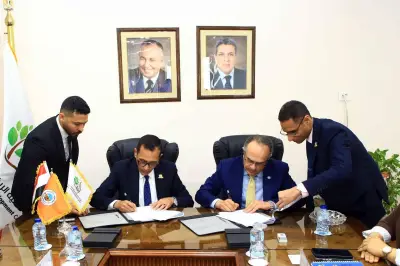 بطول 82 كم تنمية الريف تنفذ طريق استراتيجي جديد في سهل المنيا الغربي