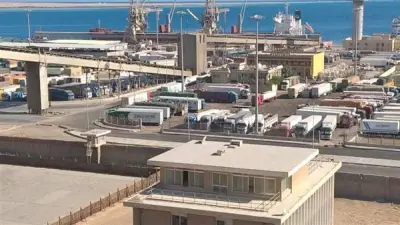 تداول 9 آلاف طن بضائع عامة بموانئ البحر الأحمر اليوم