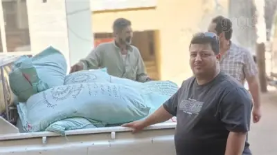 ضبط 900 كجم دقيق مدعم قبل تهريبها للسوق السوداء في القليوبية