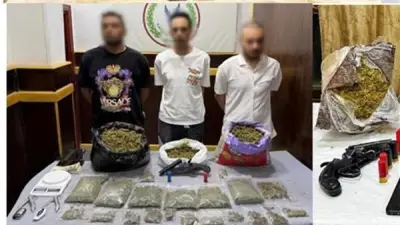 مصرع عنصرين إجراميين وضبط مخدرات وأسلحة بـ98 مليون جنيه بالغربية