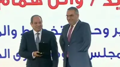 القومي للإعاقة يفخر بتكريم الرئيس السيسي لأحد أبنائه في عيد العمال