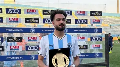 مصطفى زيكو أفضل لاعب في مباراة بيراميدز وإنبي بالدوري الممتاز