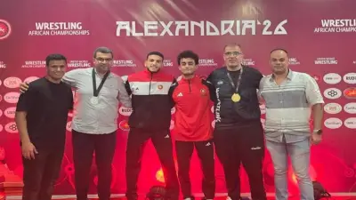 ذهبية وفضيتان لأبناء كفر الشيخ في بطولة أفريقيا للمصارعة